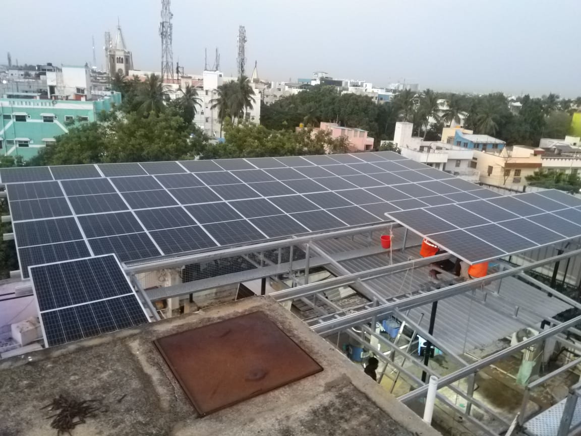 30 KW Bi-Facial Rooftop - View 3