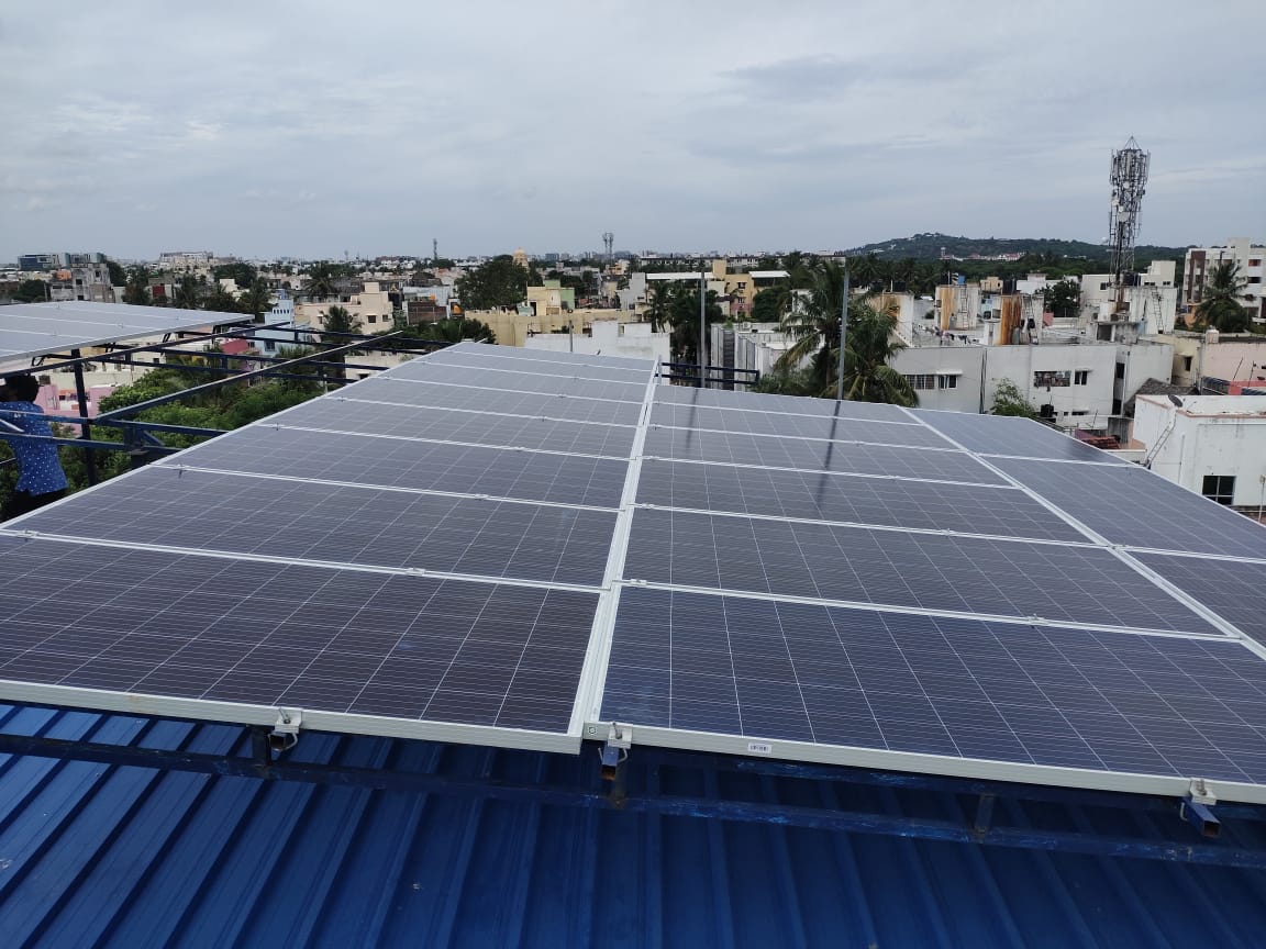 10 KW Solar Rooftop - View 1