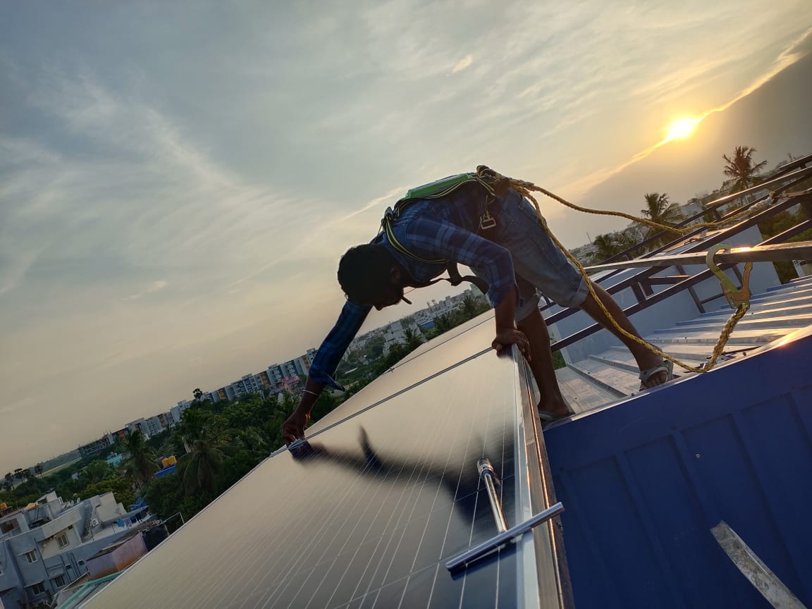 10 KW Solar Rooftop - View 2
