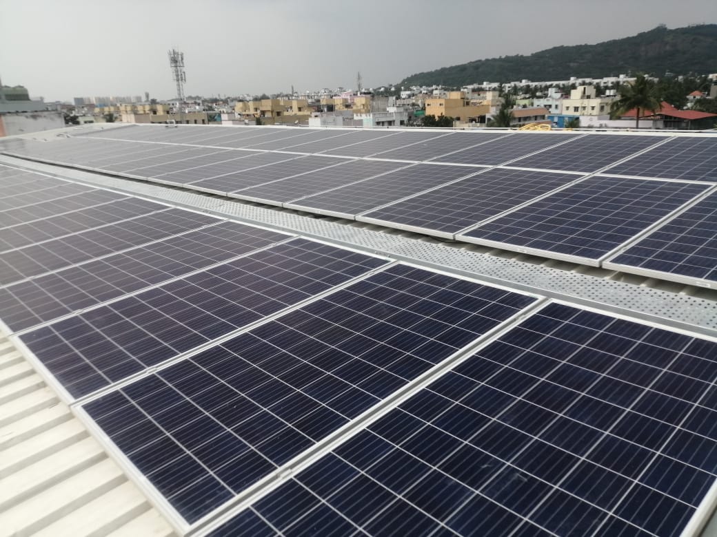 20 KW Solar Rooftop - View 1